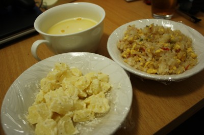 今日の晩ご飯